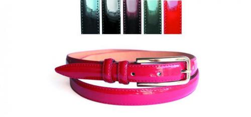 CINTURE PELLE VITELLO VERNICE ART. 021/20 MOVI