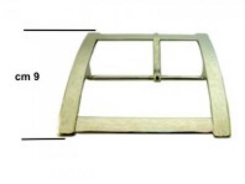 FIBBIA DOPPIA SQUADRATA K1400/080 NK