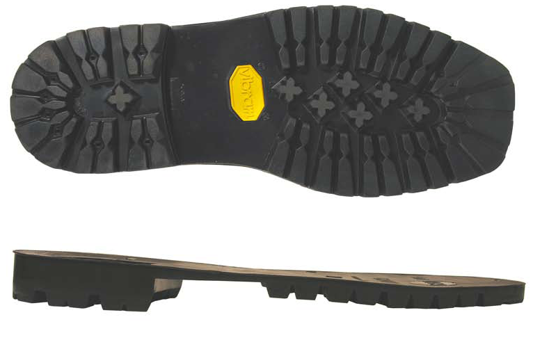 SUOLA VIBRAM MONTAGNABLOK TRASPARENTE PUNTA QUADRA